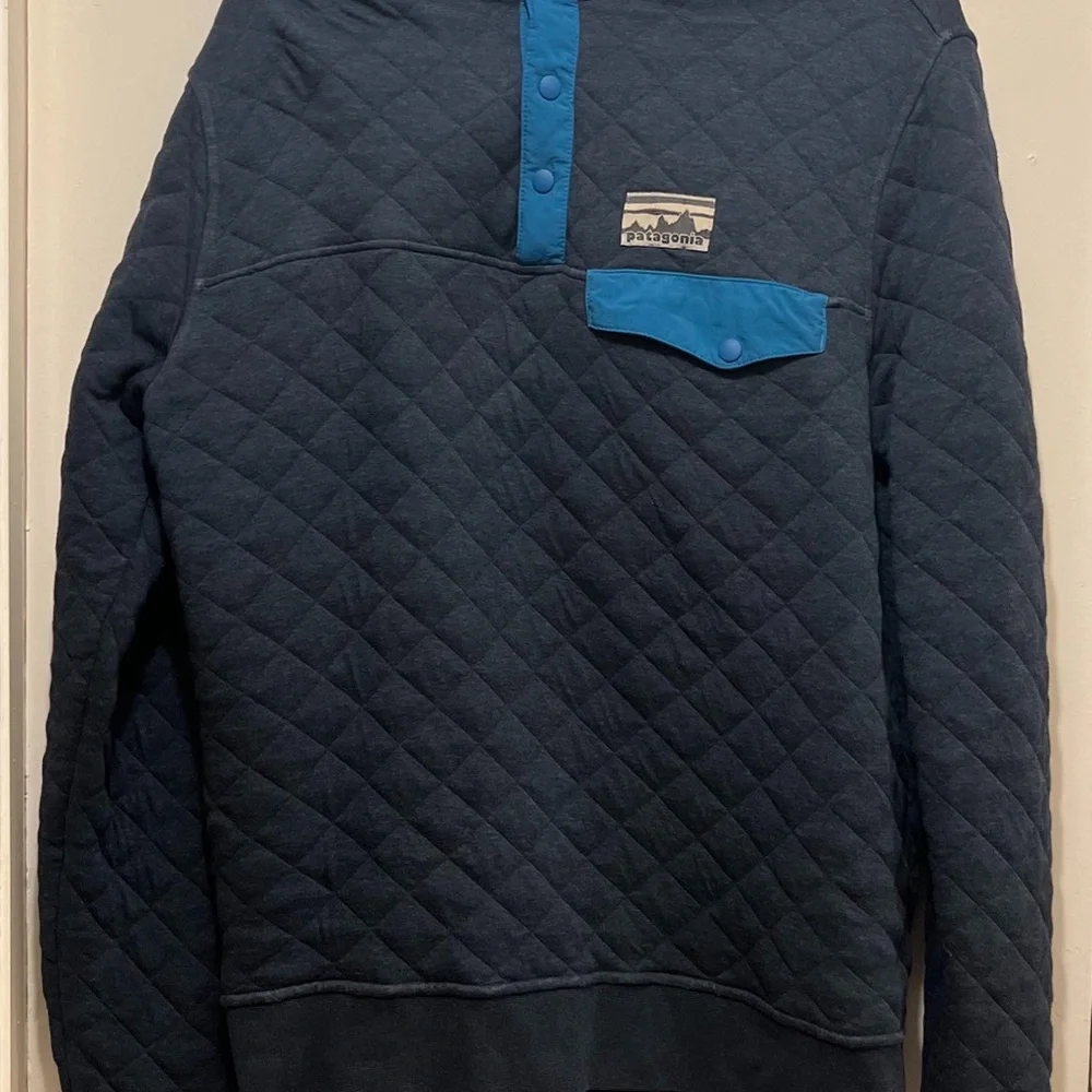 Patagonia Men's Cotton Quilt Snap-T Pullover - Picture 3 of 5